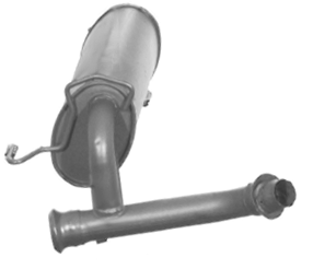 Mittelschalldämpfer