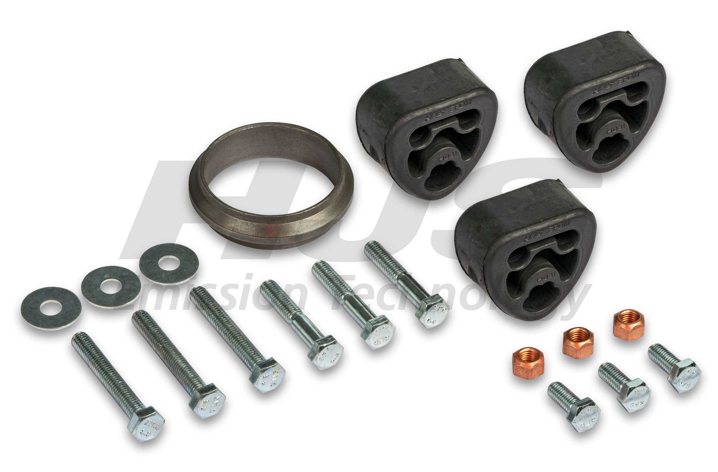 Montagesatz, Abgasanlage