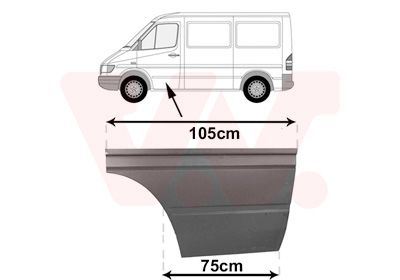 VAN WEZEL 3075169 - T&uuml;r, Karosserie