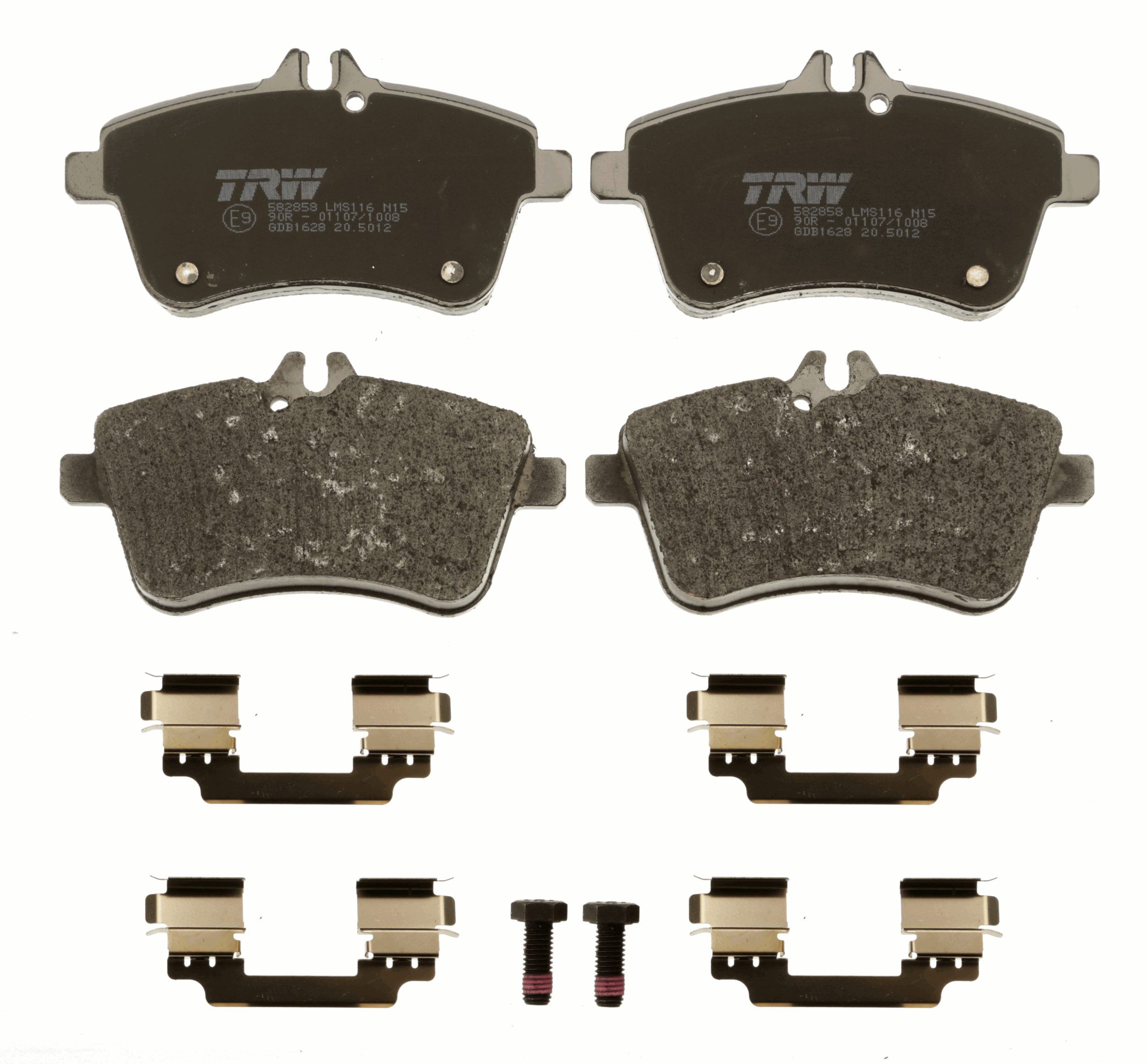TRW DISC BRAKE PADS - TecDoc 2