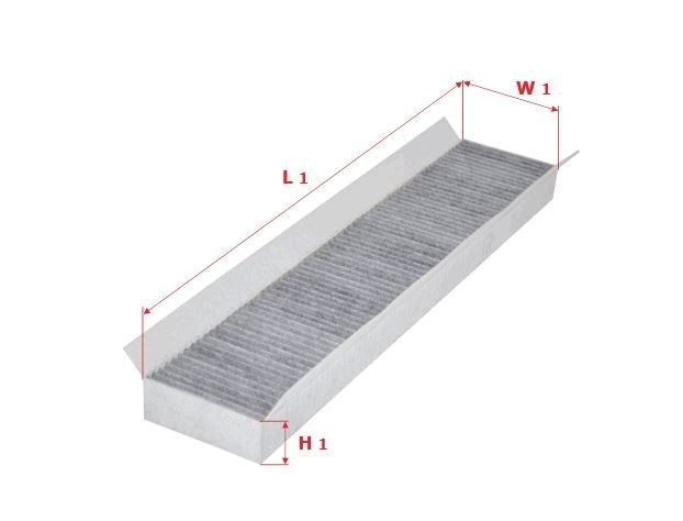 CABIN FILTER FITS WACF0168 - TecDoc Only