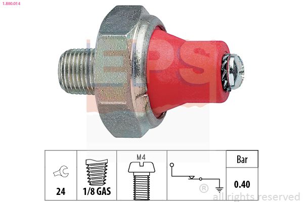 Oil Pressure Switch 1.800.014