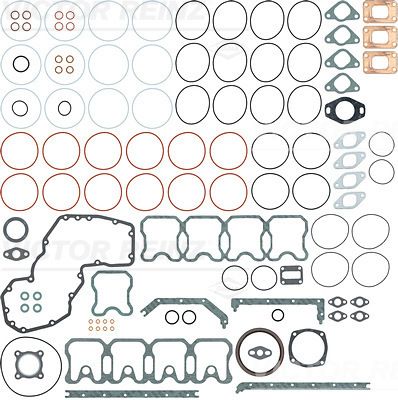 Juego completo de empaques, motor