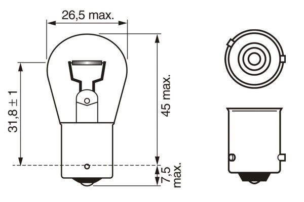 Glühlampe, Blinkleuchte