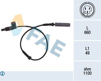 FAE 78023 - Sensor, Raddrehzahl