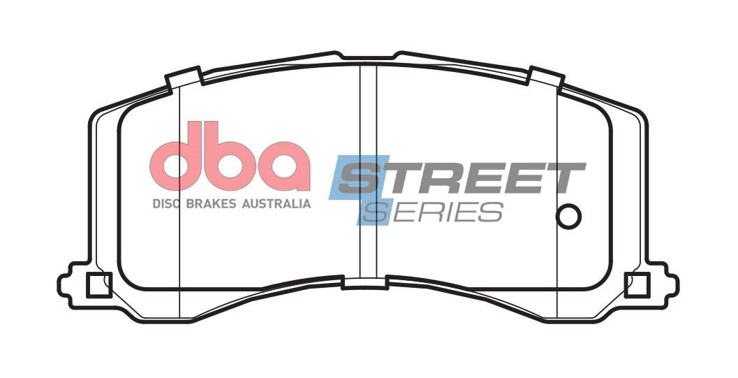 DBA SS STREET SERIES BRAKE PADS [ Suzuki Baleno 1995-2001 F ] - TecDoc Only