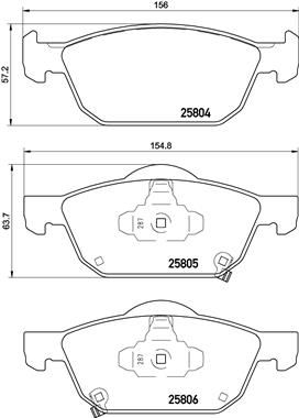 HONDA CIVIC FK 17- (FRT) - TecDoc Only