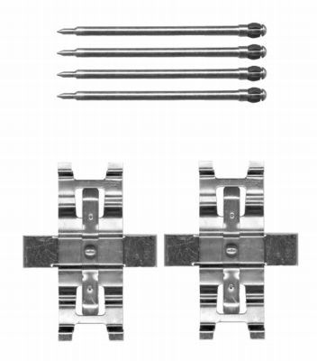 Juego de accesorios, balatas de frenos