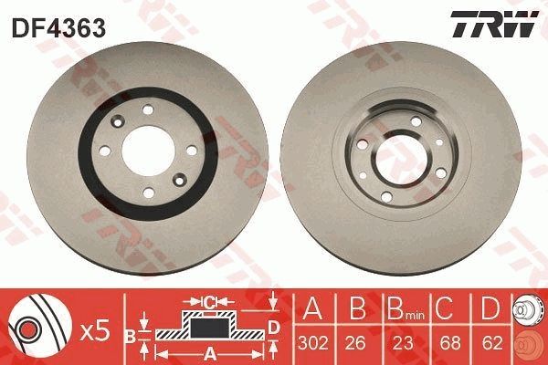 PAIRE DE DISQUES  9900