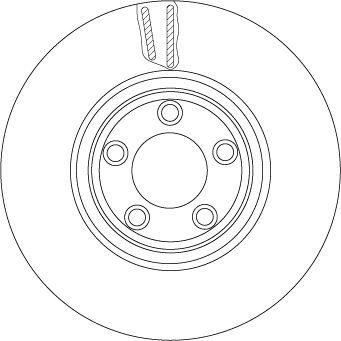 TRW BRAKE DISC - TecDoc 2