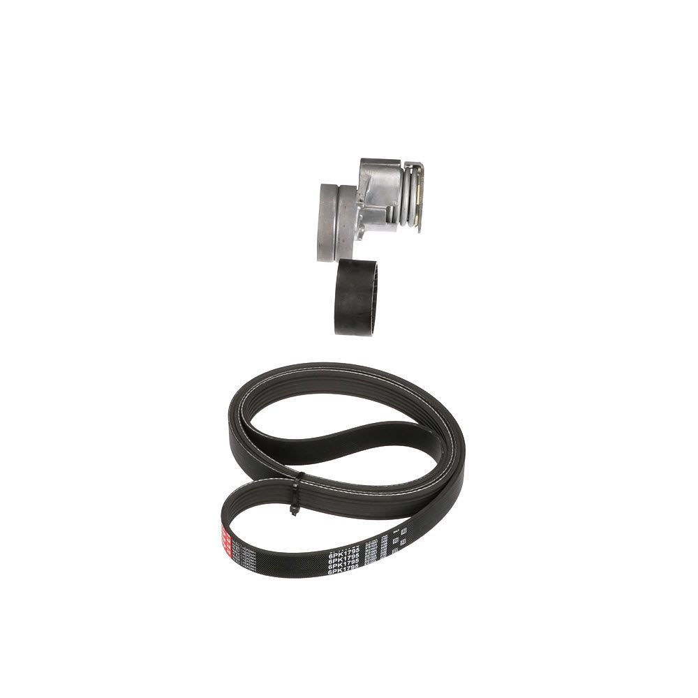 V formos rumbuotas diržas, komplektas