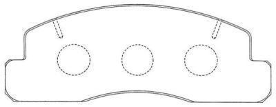 Juego de balatas de freno