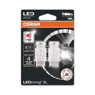 LAMPE LED LEDRIVING  SL P27-7W  RED