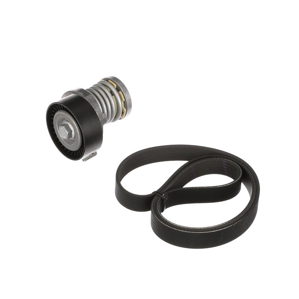 V formos rumbuotas diržas, komplektas