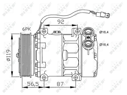 Compressor, air conditioning 32278