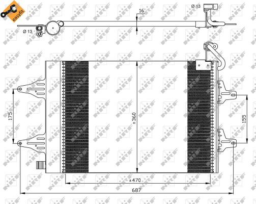 Kondensator, Klimaanlage