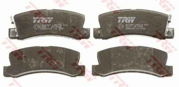 TRW DISC BRAKE PADS - TecDoc 2