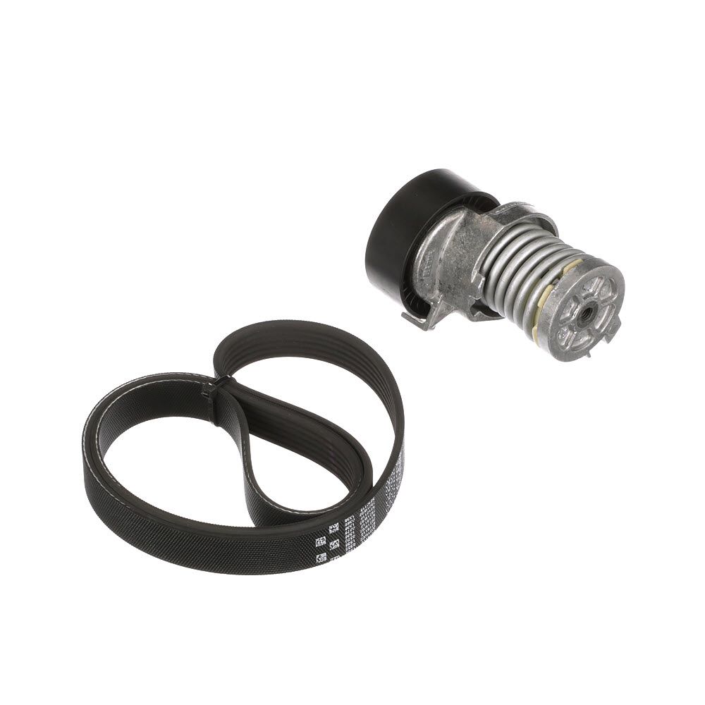 V formos rumbuotas diržas, komplektas