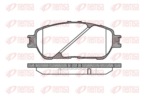 Premium Front Brake Pad Set Premium Front Brake Pad Set