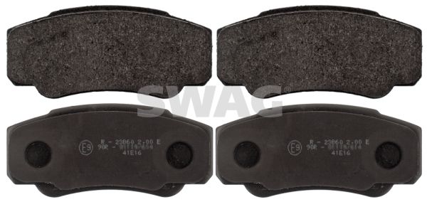 Brake Pad Set, disc brake 62 11 6047