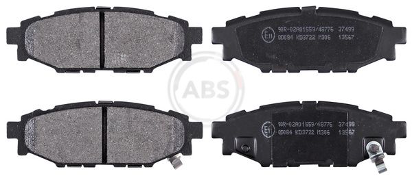 Brake Pad Set, disc brake 37499