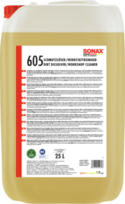 SONAX SchmutzL&ouml;ser/WerkstattReiniger / 25 Liter