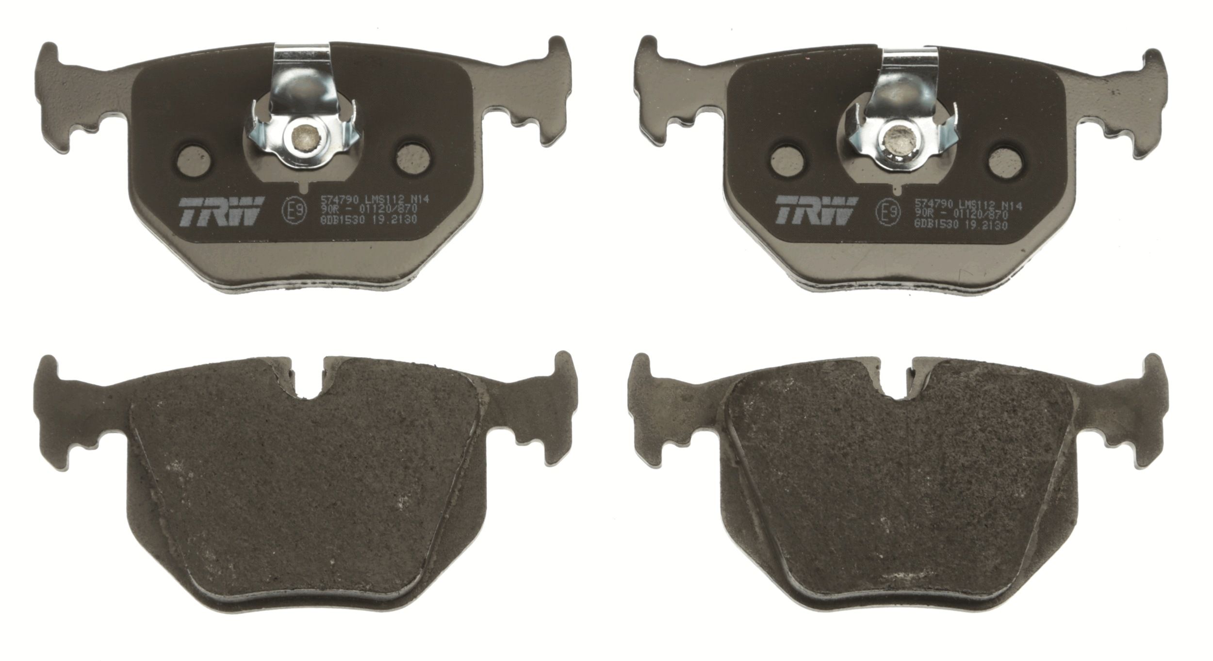 TRW DISC BRAKE PADS - TecDoc 2