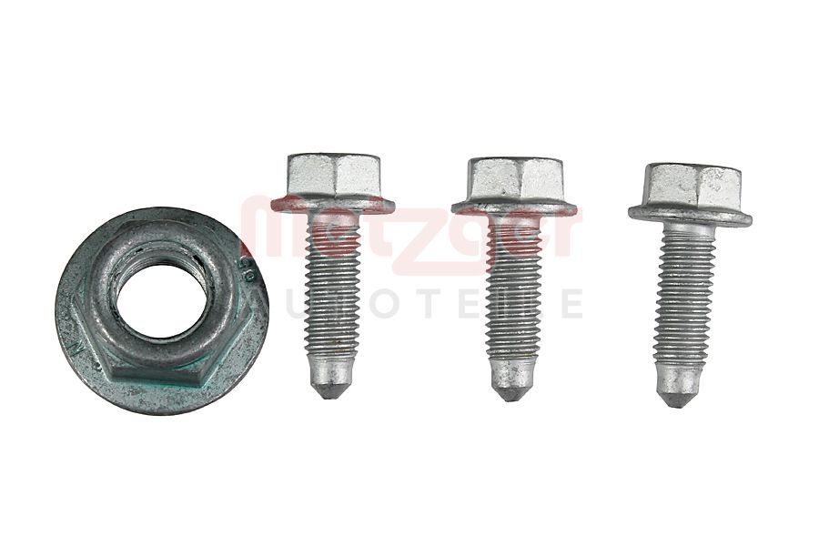 METZGER 6490381 - Montagesatz, Federbeinst&uuml;tzlager ORIGINAL ERSATZTEIL GREENPARTS
