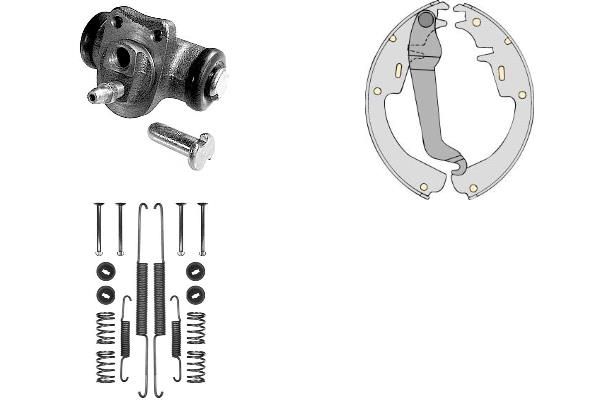 Kit de frenos de tambor MGA K546557