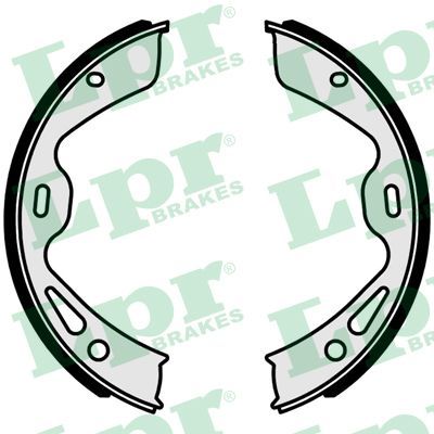 Brake Shoe Set, parking brake 01042