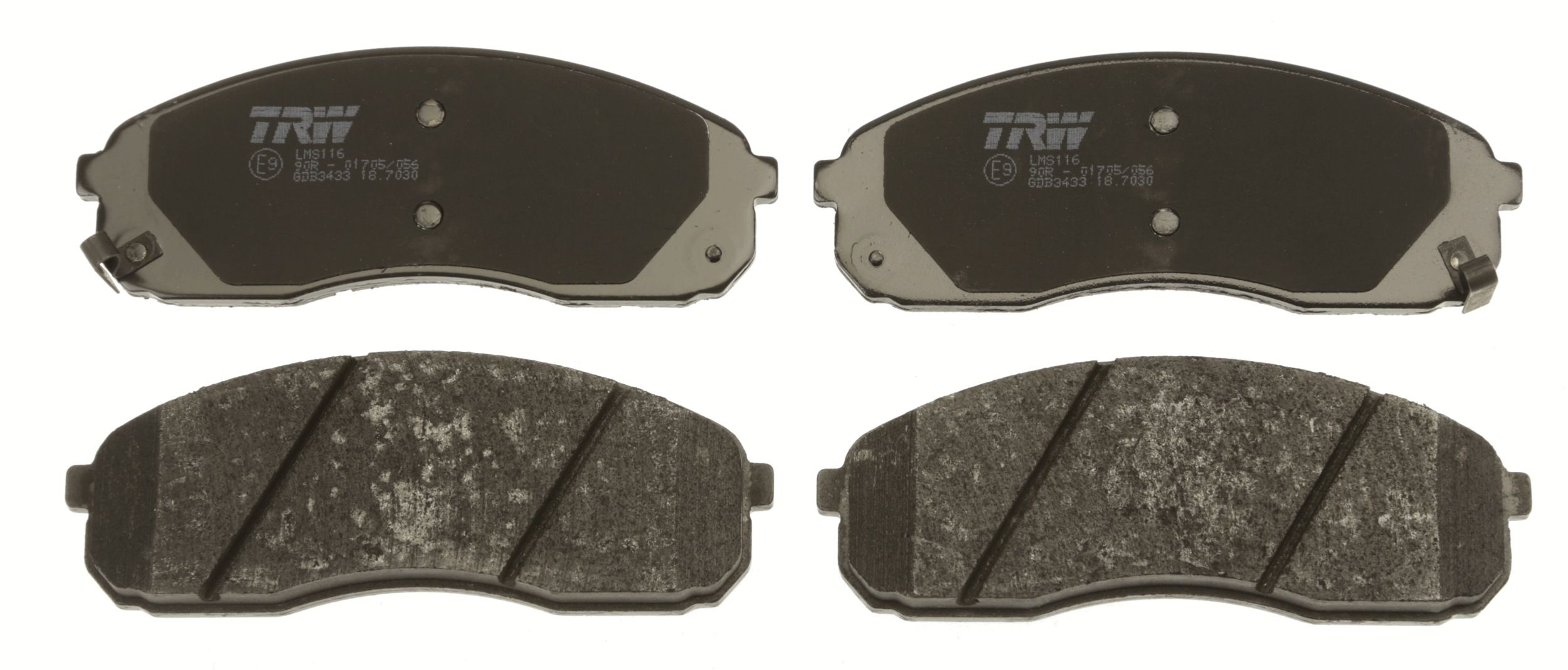 TRW DISC BRAKE PADS - TecDoc 2