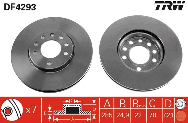 Brake Disc DF4293