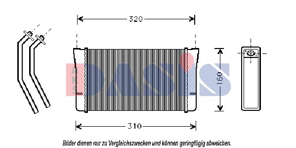 Wärmetauscher, Innenraumheizung