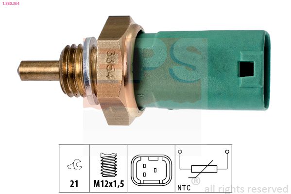 Sensor, K&uuml;hlmitteltemperatur
