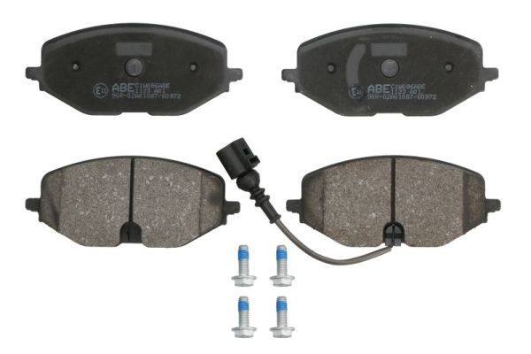 Bremsbelagsatz, Scheibenbremse