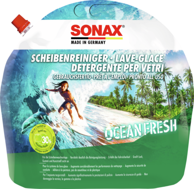 SONAX ScheibenReiniger gebrauchsfertig Ocean-fresh / 3 Liter