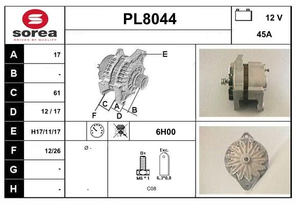 ALTERNATEUR PL -