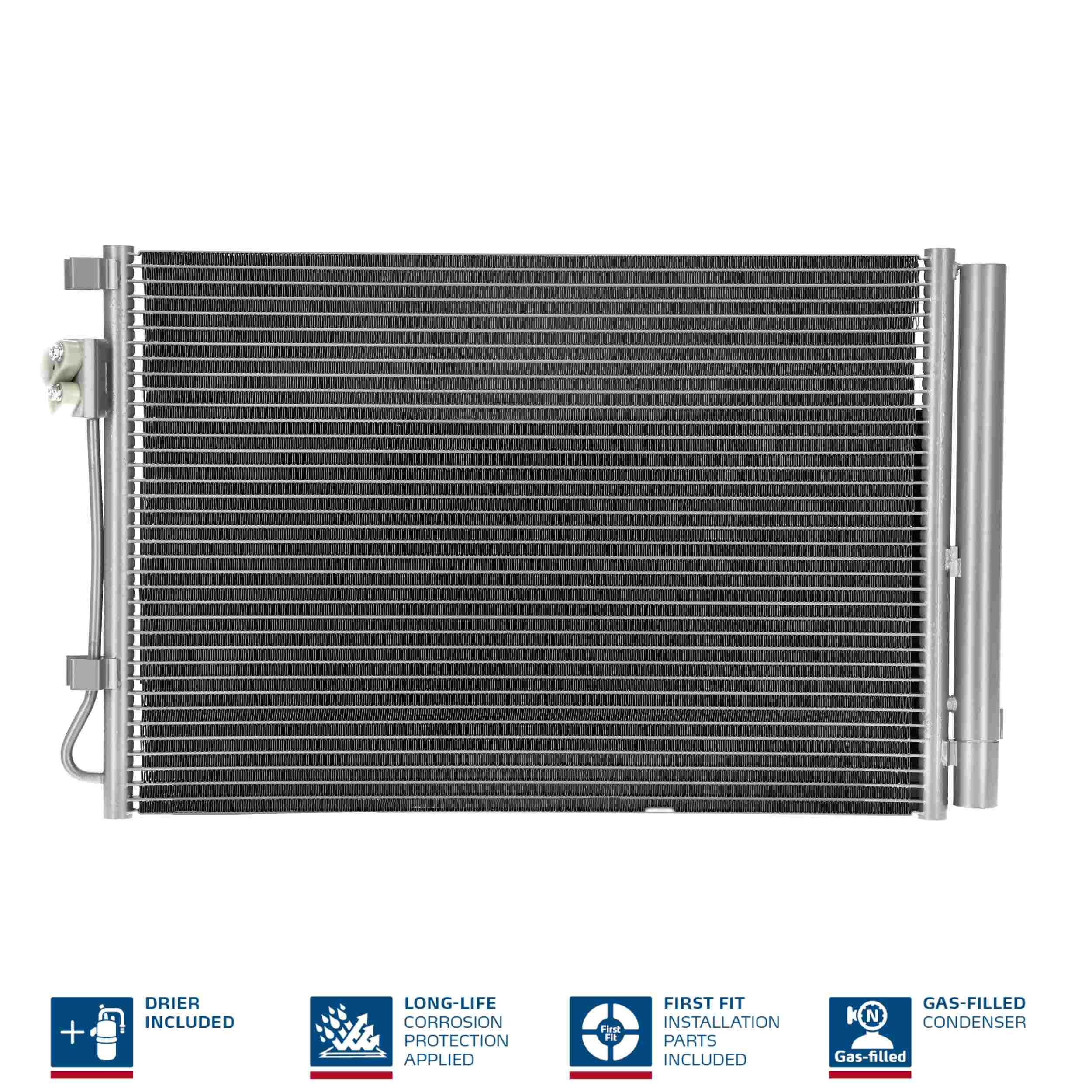 Condensador, aire acondicionado