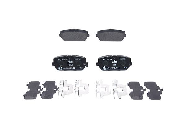 Brake Pad Set, disc brake 13.0460-5762.2