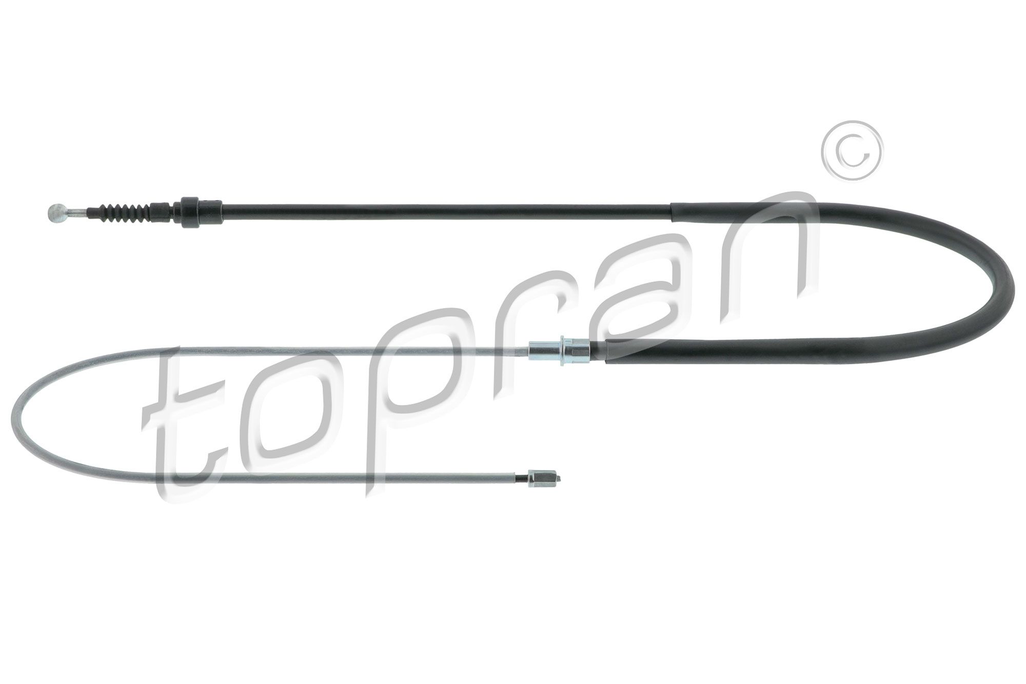 TOPRAN 111 210 - Seilzug, Feststellbremse