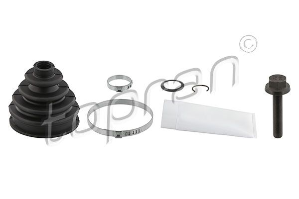 Faltenbalgsatz, Antriebswelle