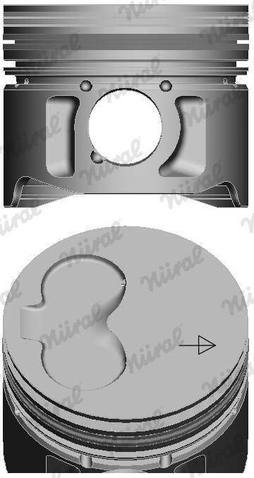 N&Uuml;RAL 87-990111-40 - Kolben