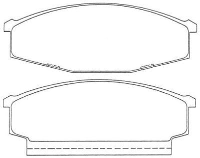 Juego de balatas de freno