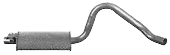 Mittelschalldämpfer