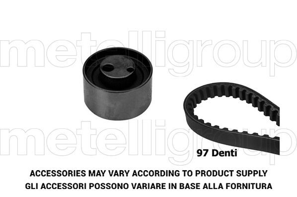 29-0394 METELLI Fogasszíjkészlet