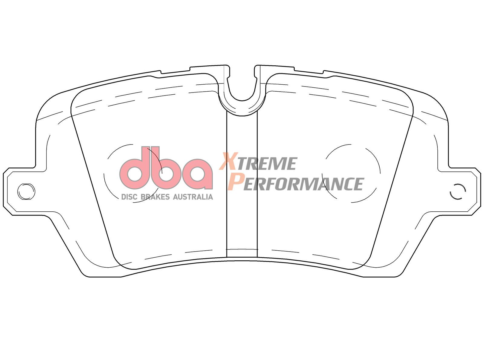 DBA XP PERFORMANCE BRAKE PADS [ Landrover, Range Rover Sport 2012-on R ] - TecDoc Only