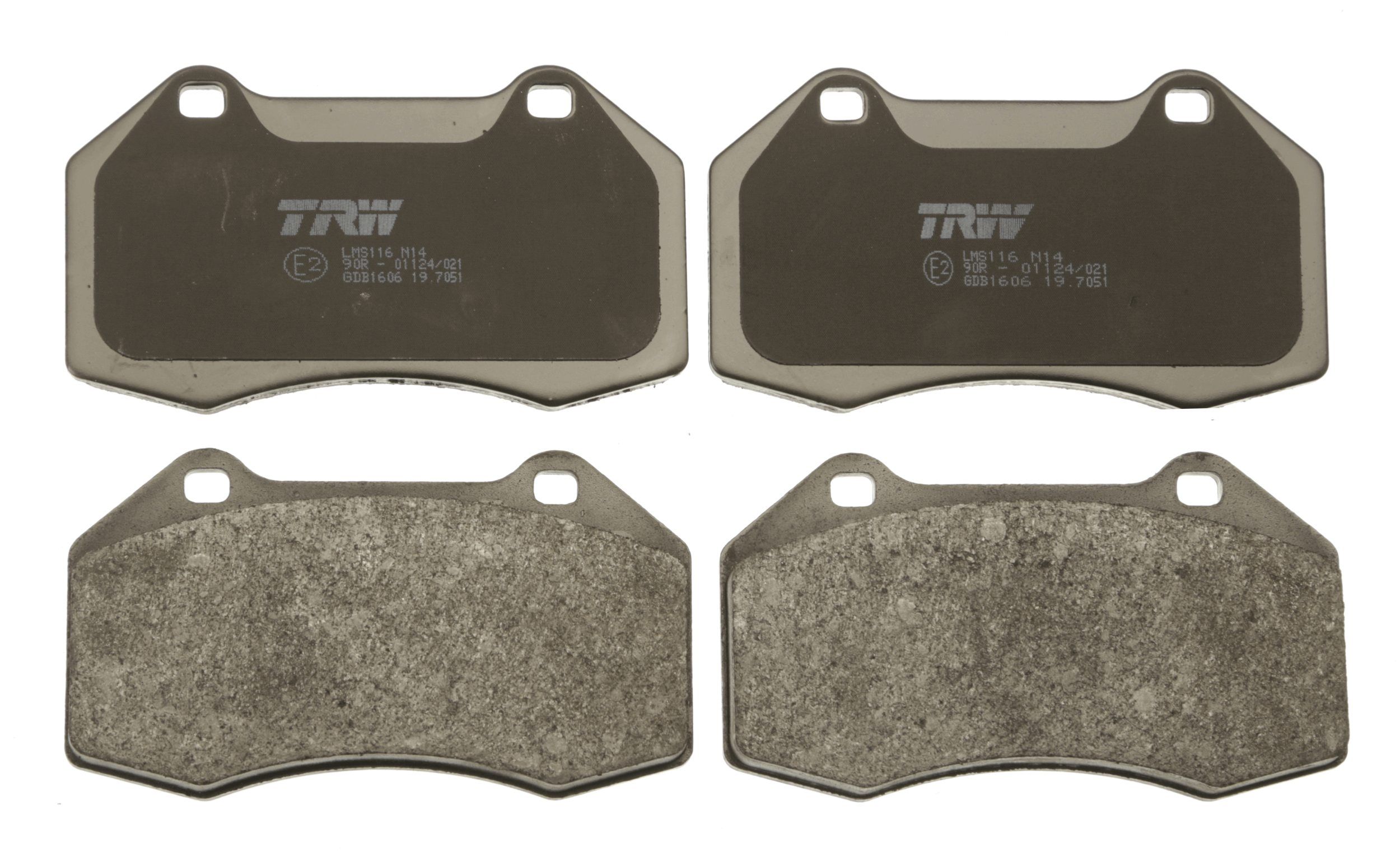 TRW DISC BRAKE PADS - TecDoc 2