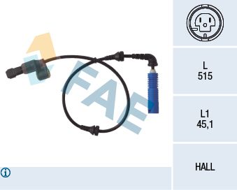 Sensor, Raddrehzahl