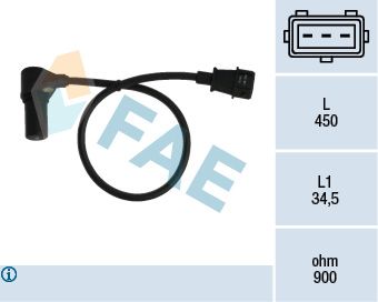 Sensor, crankshaft pulse 79074