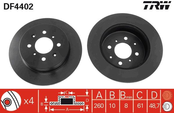 Brake Disc DF4402